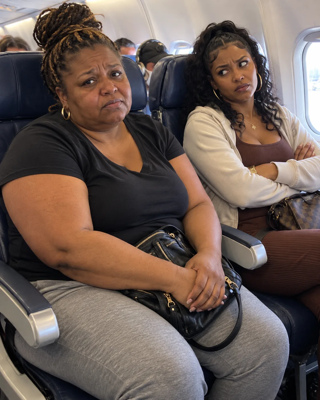 A SKINNY WOMAN MOCKED MY WEIGHT FOR HOURS