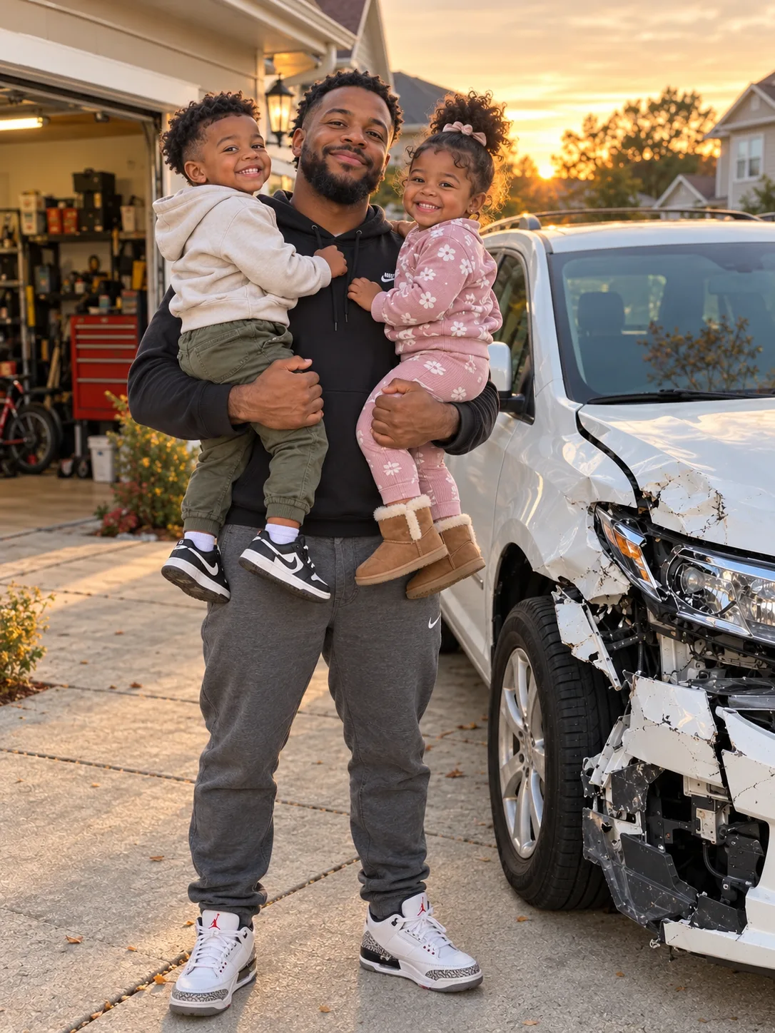 My ex-wife and her new husband dropped my $7,018 invoice on the shop floor after I'd spent six nights rebuilding the front of their Mercedes