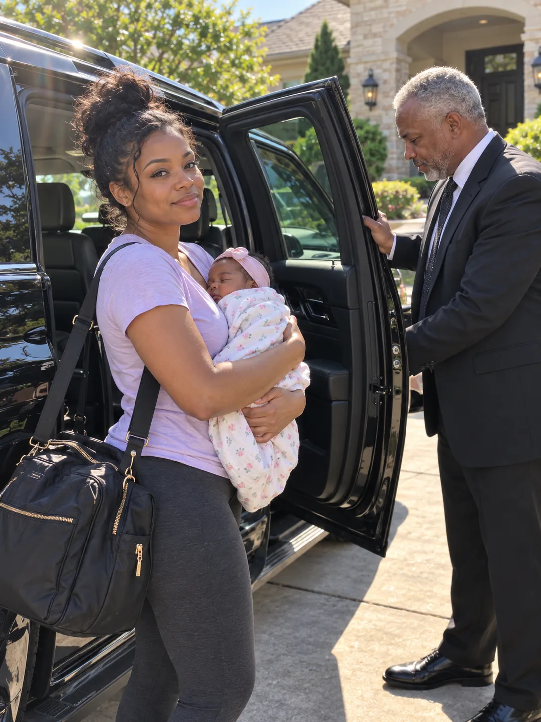 SIX DAYS AFTER I GAVE BIRTH, MY HUSBAND TOOK MY CAR TO A FAMILY DINNER