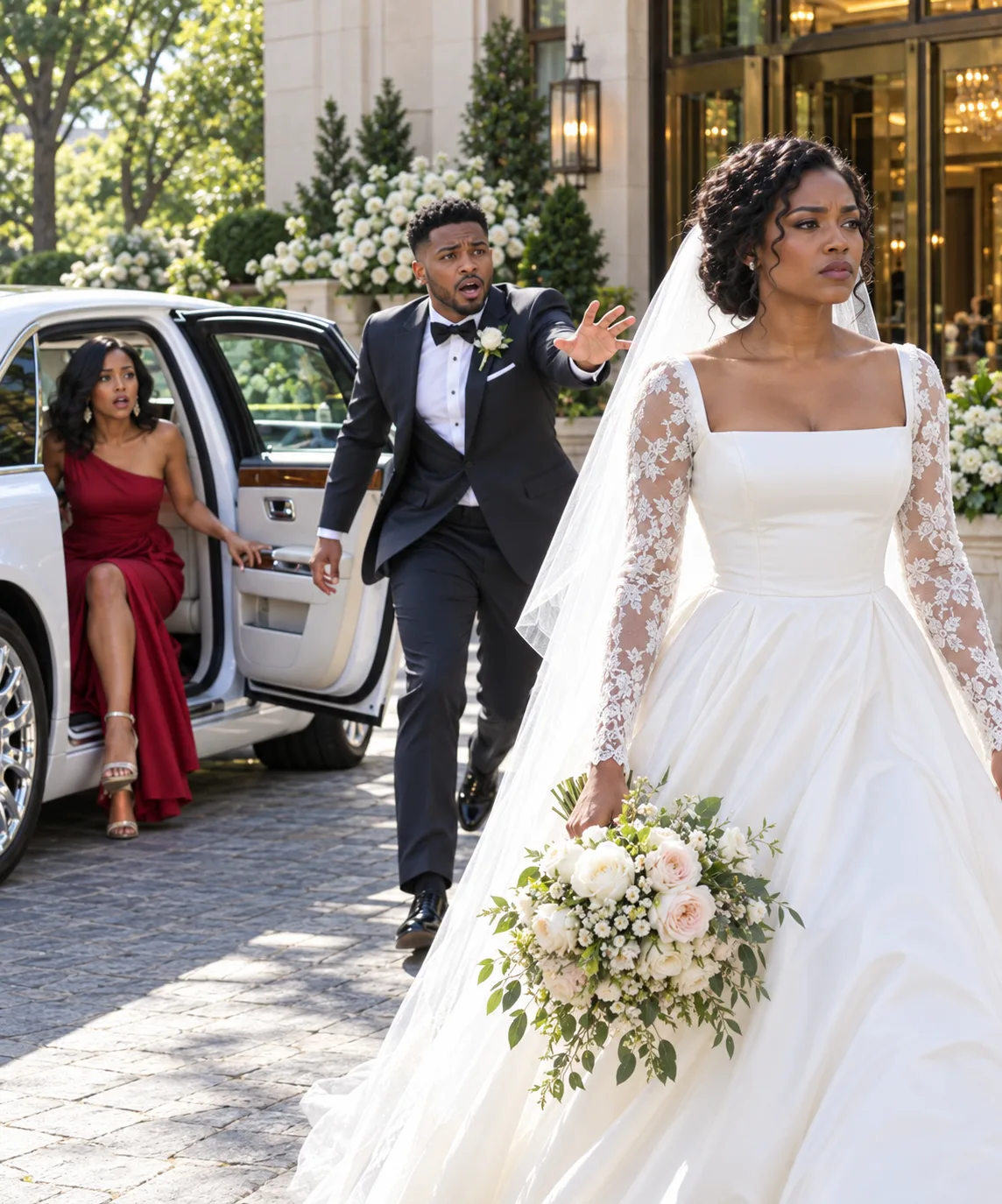 ON MY WEDDING DAY, MY NEW HUSBAND'S