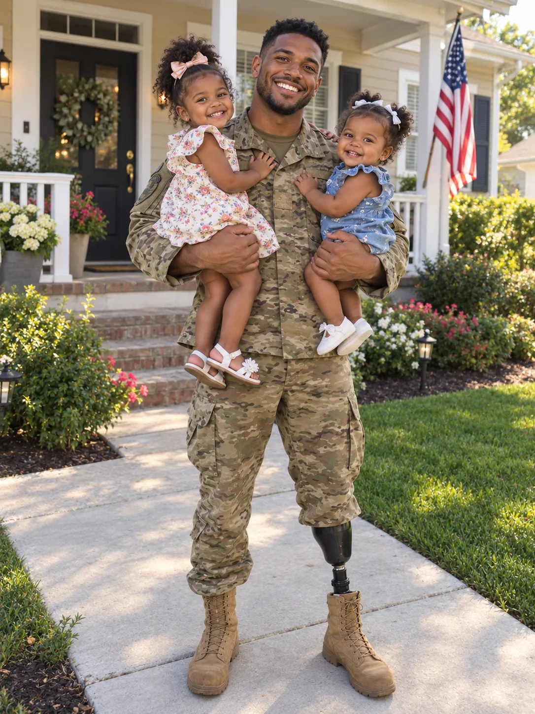 I CAME HOME FROM DEPLOYMENT WITH A PROSTHETIC