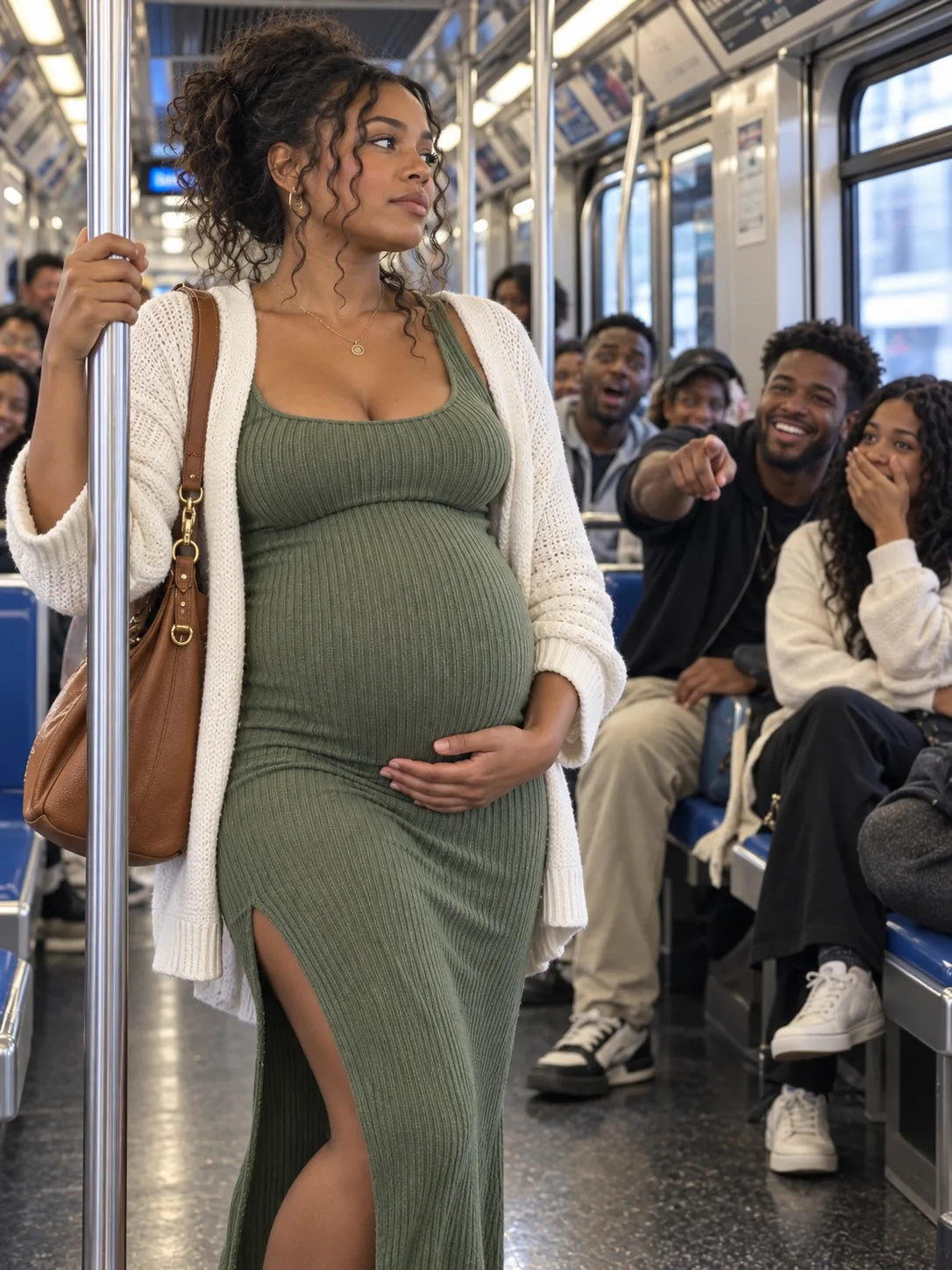 My Husband Said Every Flight Home Was Sold Out, So I—Six Months Pregnant—Had to Stand for a 50-Hour Train Ride While He and His Sister Rode First Class