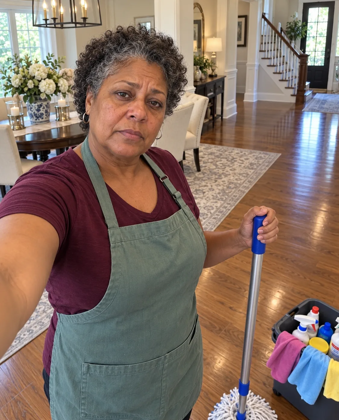I CLEANED THE SAME WOMAN'S HOUSE EVERY THURSDAY FOR EIGHT YEARS