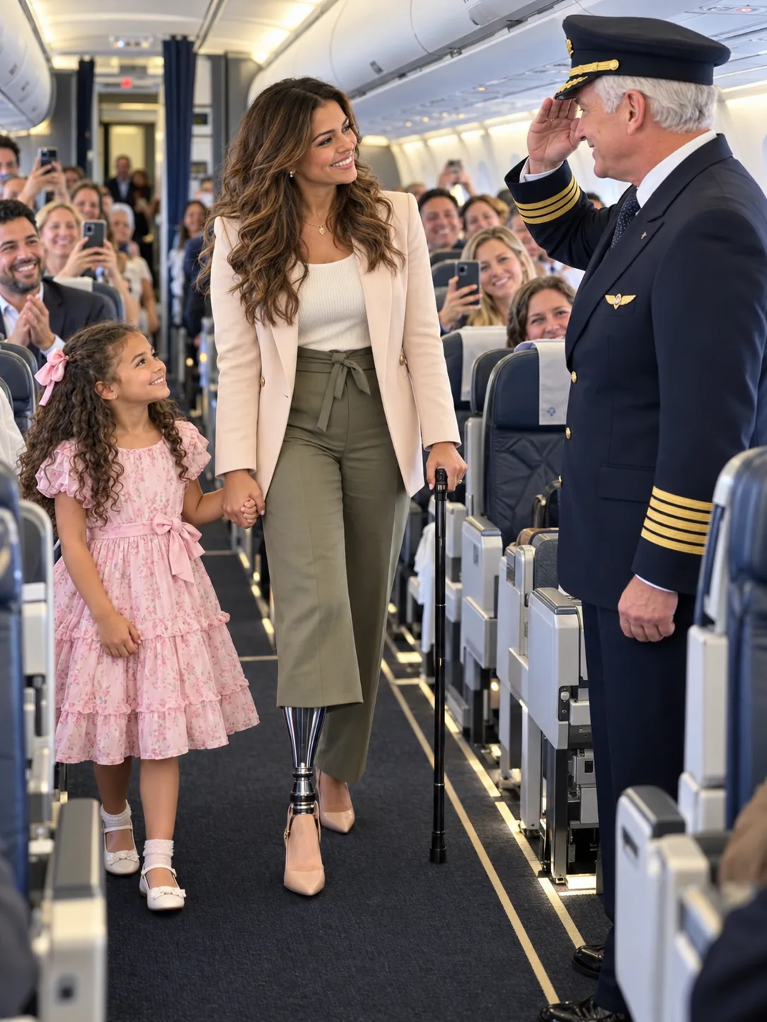 People like you don't deserve first class," a rich passenger snapped at my 7-year-old daughter as he demanded our seats