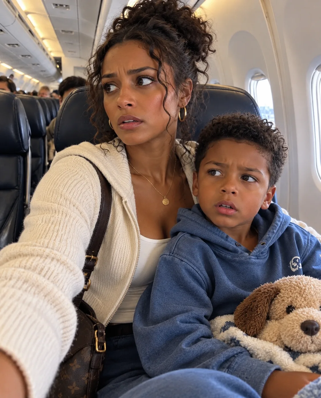 My Son and I Secretly Boarded My Pilot Husband's Flight to Surprise Him. Then, Right Before Takeoff
