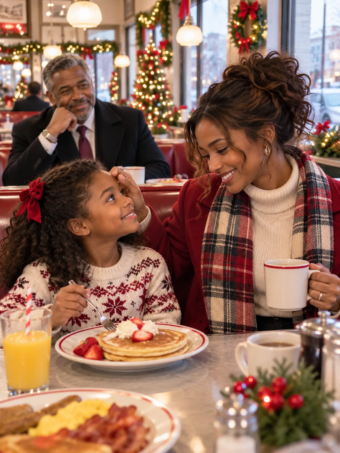A Wealthy Millionaire Noticed a Struggling Single Mother Using the Last of Her Money to Buy Christmas Dinner for Her Seven-Year-Old Daughter