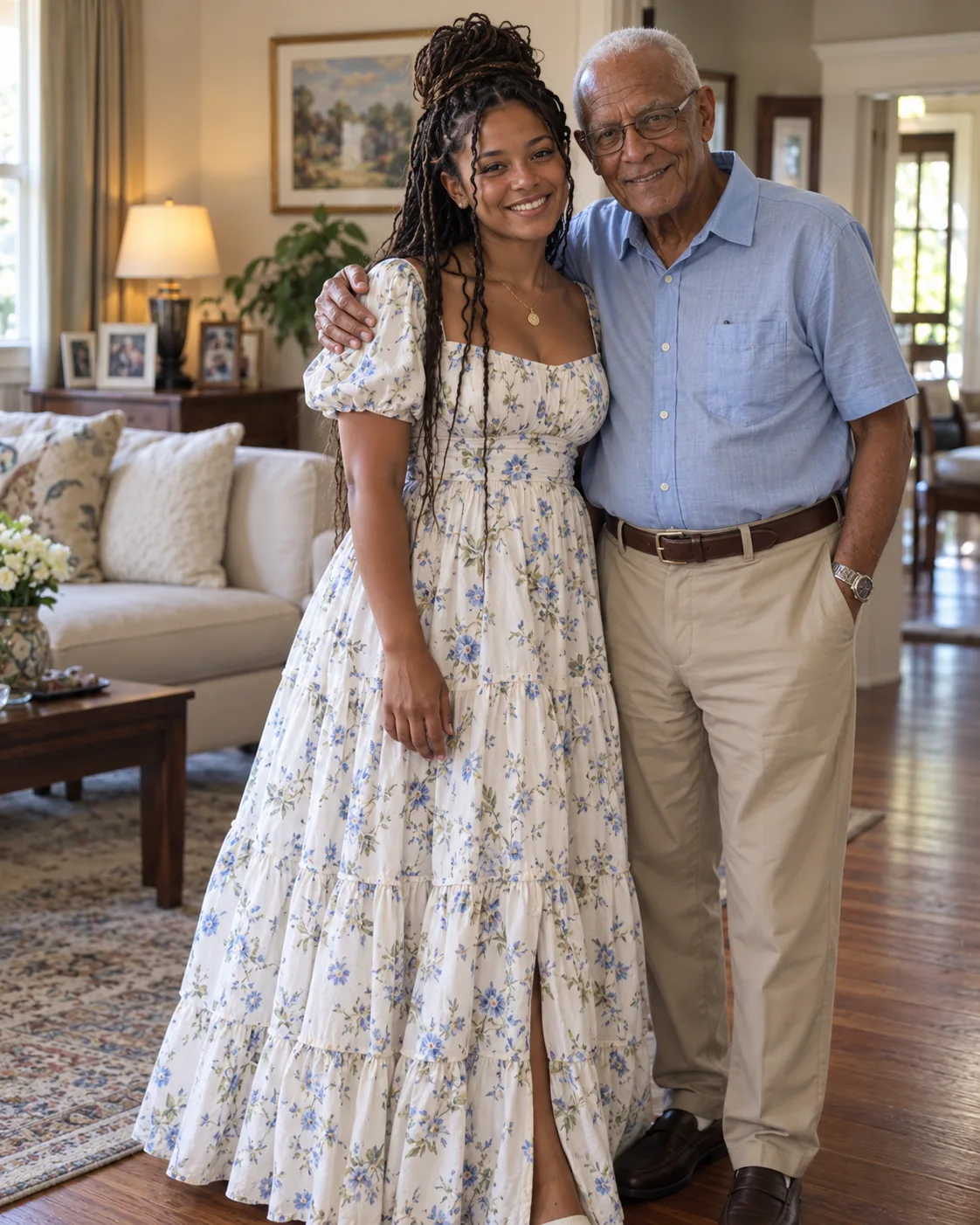 My Grandpa Secretly Hand-Sewed My Prom Dress During the Last Month of His Life, and He D*ed Just 5 Days After He Finished It