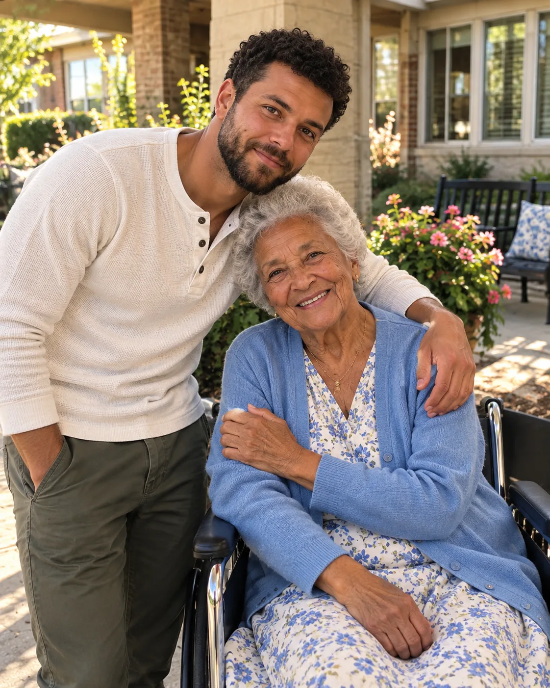 I Pretended to Be an Old Woman's Son at the Nursing Home Because Her Real Family Paid Me To. After She Passed