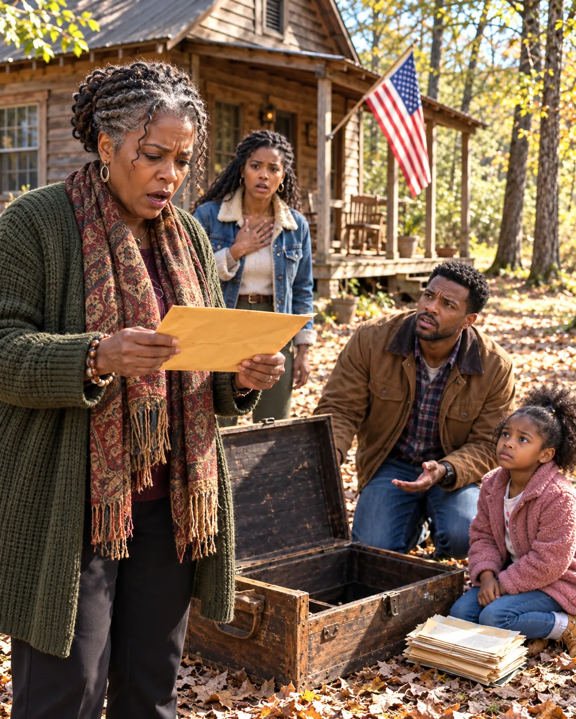 After my husband passed away, my son and his wife used their expensive lawyers to leave me with nothing but an old cabin