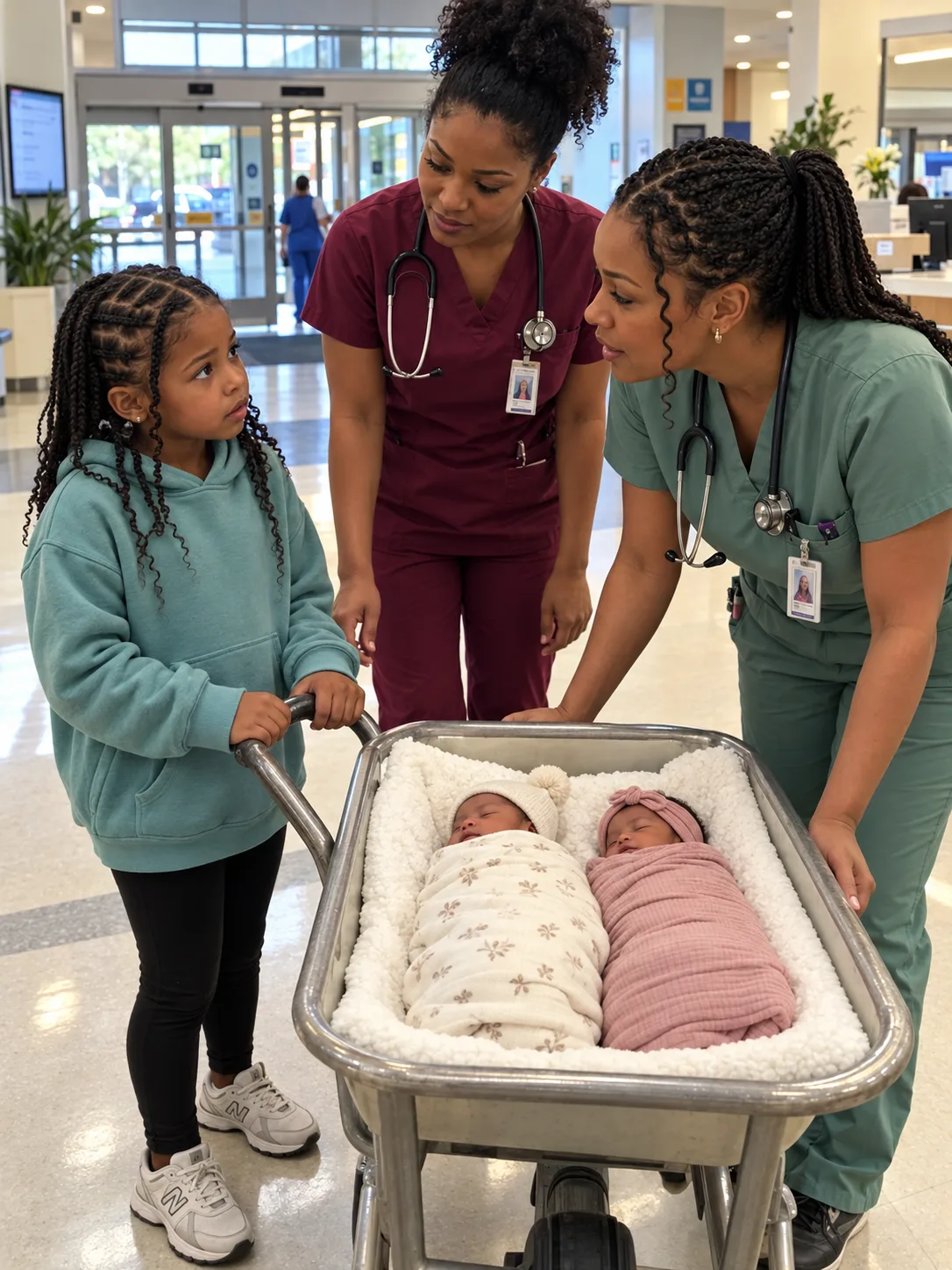 "My Mommy Has Been Sleeping for Three Days." A 6-Year-Old Girl Pushed a Wheelbarrow for Miles to Save Her Newborn Twin Babies.