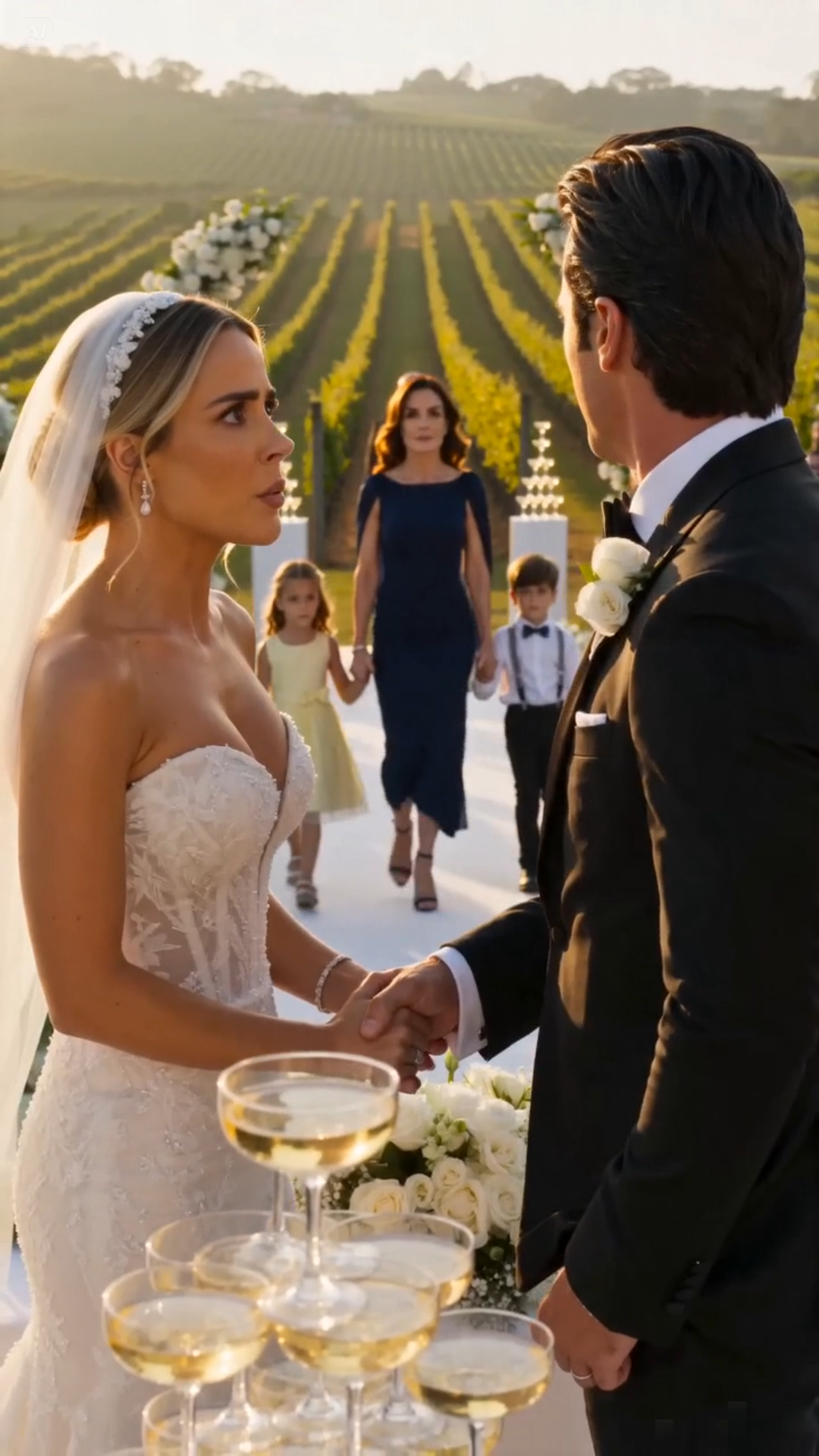 ELE CONVIDOU A EX-MULHER PARA ASSISTIR AO CASAMENTO DELE — MAS NUNCA ESPEROU QUE DUAS CRIANÇAS DESTRUÍSSEM O DIA “PERFEITO”