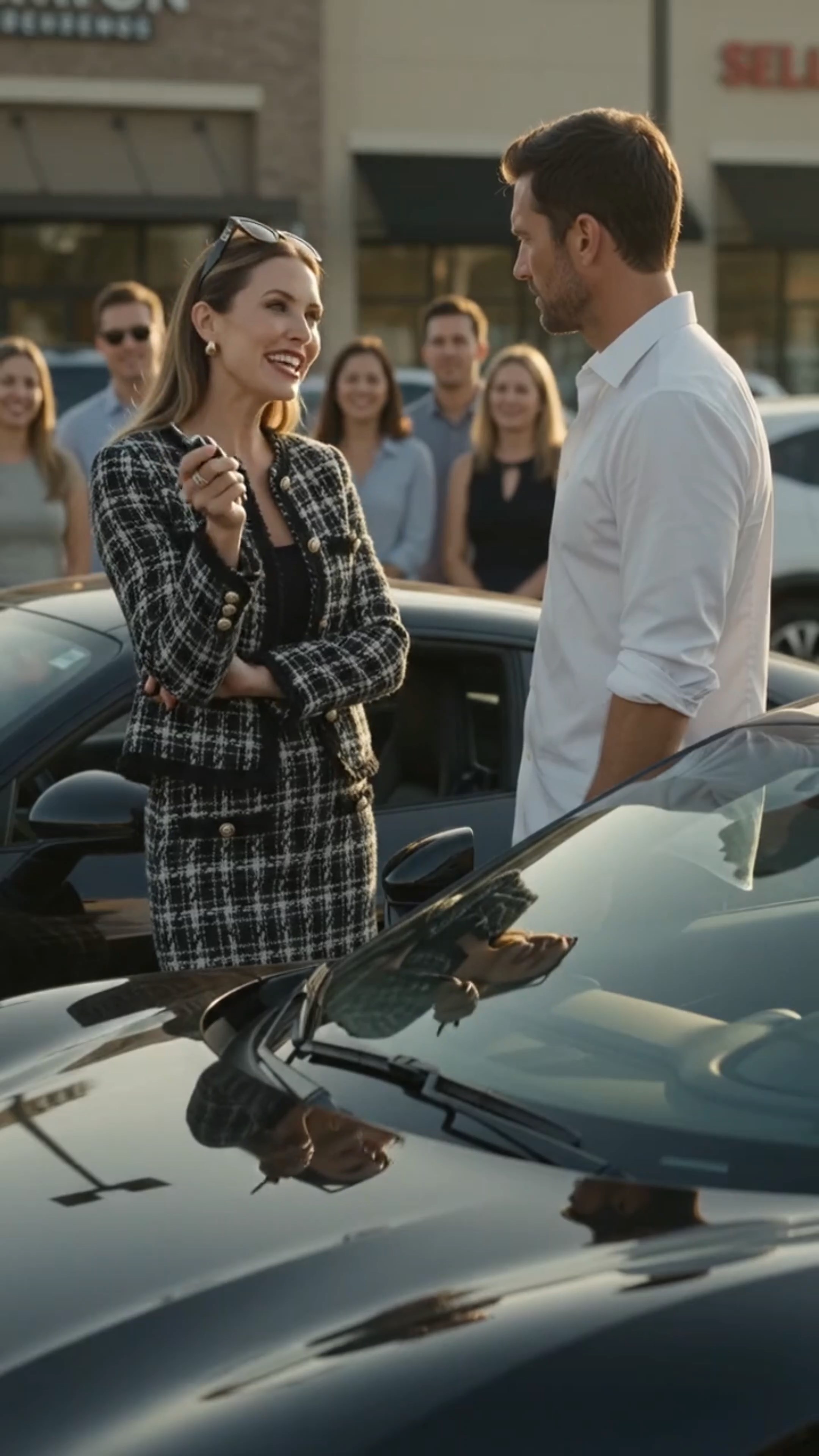 She Mocked the “Valet” Beside Her Supercar—Then His Key Unlocked It