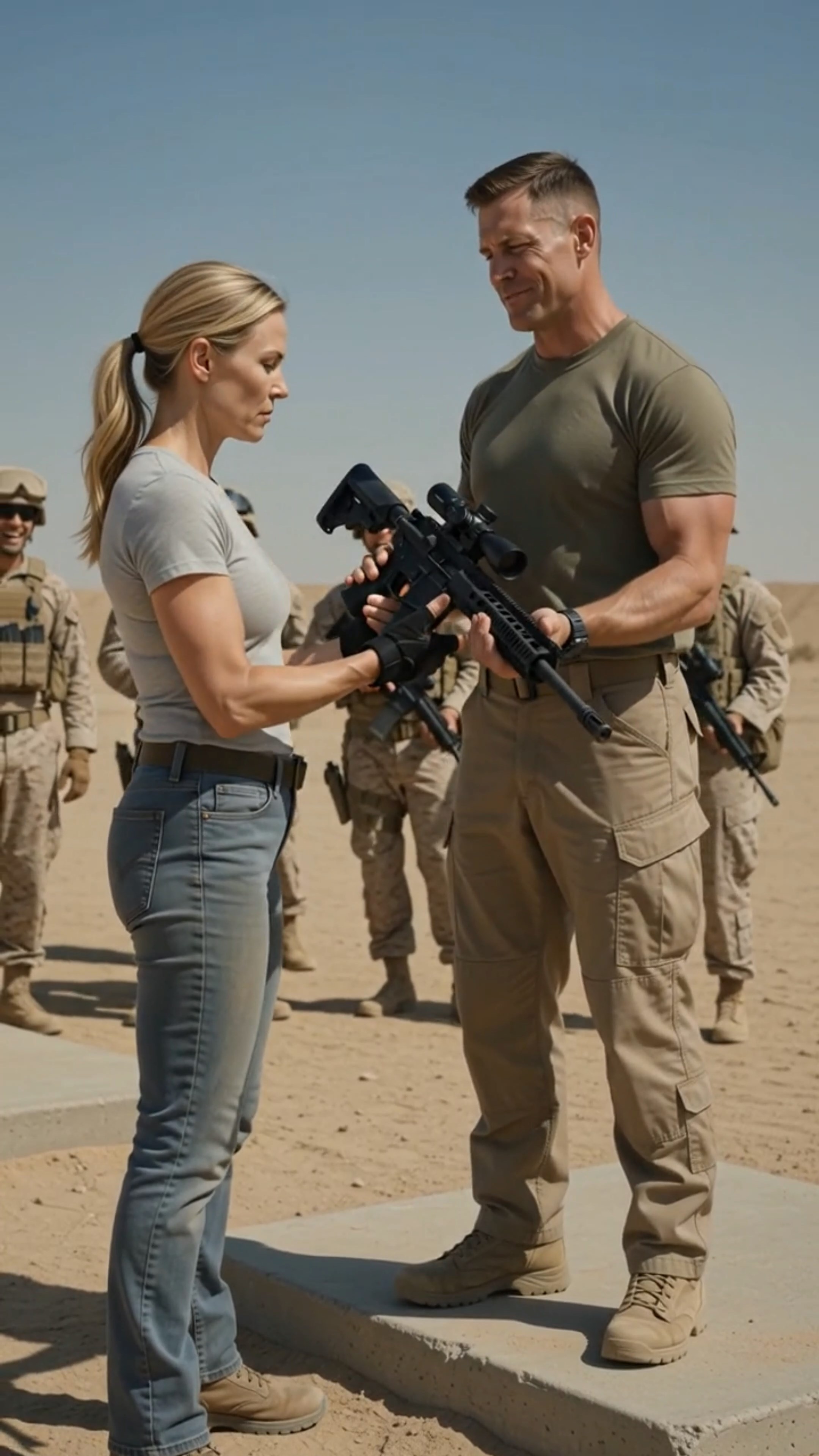 They Laughed When She Touched the Rifle—Then the Colonel Saw Her File