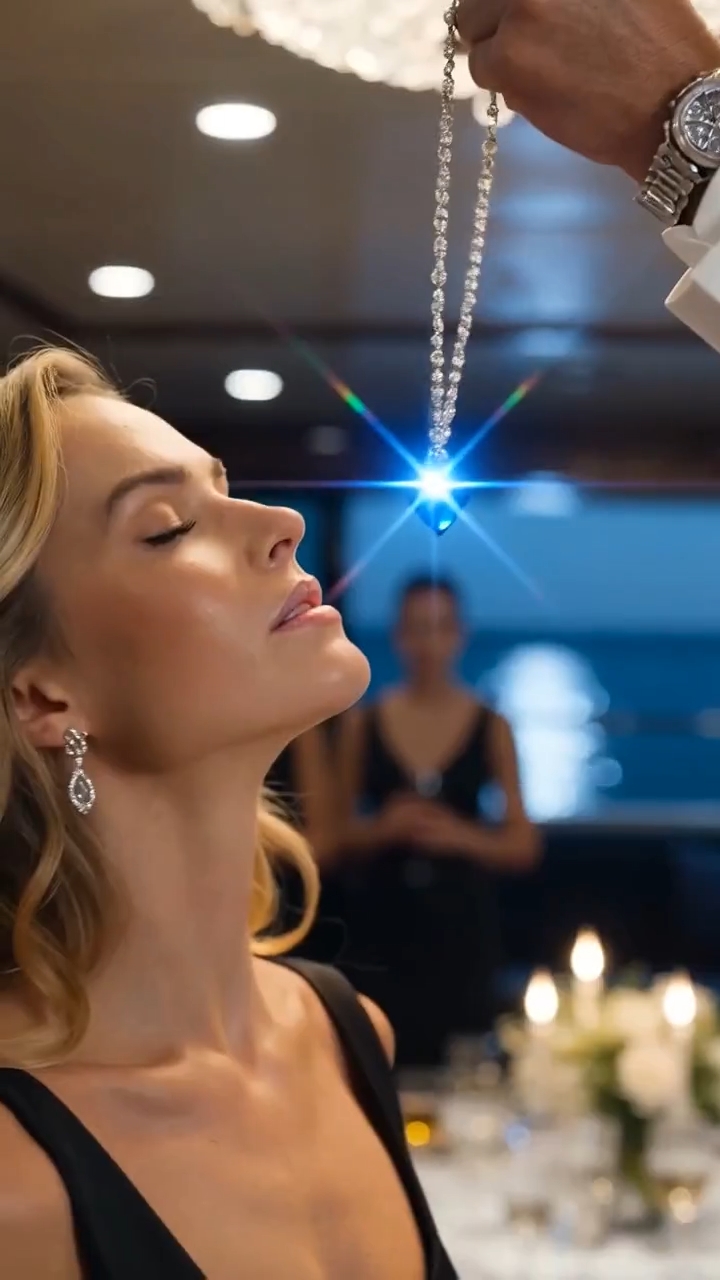 A Billionaire's High-Stakes Charity Gala on a Luxury Yacht Shatters into Absolute Terror When a Battle-Scarred Chief Bodyguard Violently Smashes a Ten-Million-Dollar Diamond Necklace Seconds Before It Kills His Boss