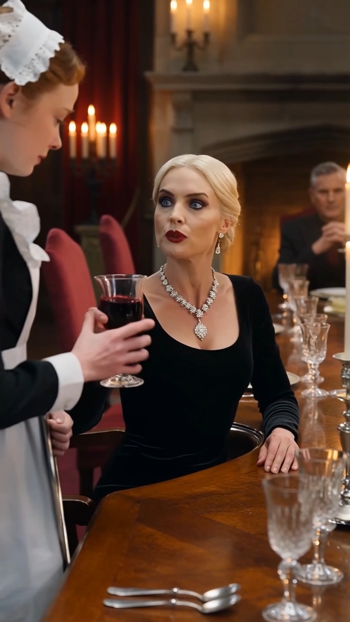 A Wicked High-Society Wife Forces Her Humiliated Maid to Drink Poisoned Wine Only for Her Billionaire Husband to Violently Intervene and Reveal the Maid Is Carrying His True Heir