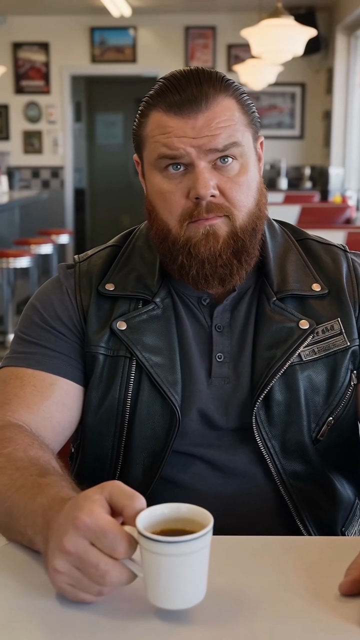 Terrified Grandmother Begged a Biker Gang for Help—Then a Powerful CEO Walked Into the Diner