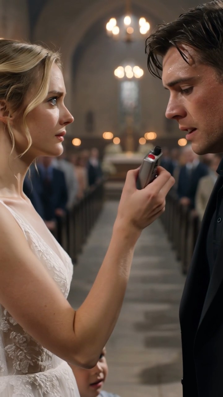 A Child Crashed the Wedding With a Voice Recorder… And the Groom's Smile Vanished Instantly