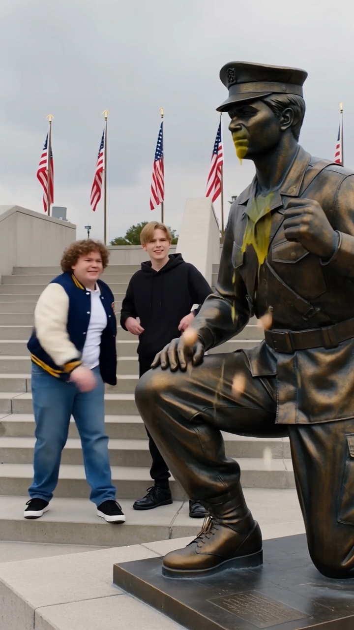 Disrespectful Punks Vandalize Navy SEAL Memorial and Learn a Brutal Lesson in Respect