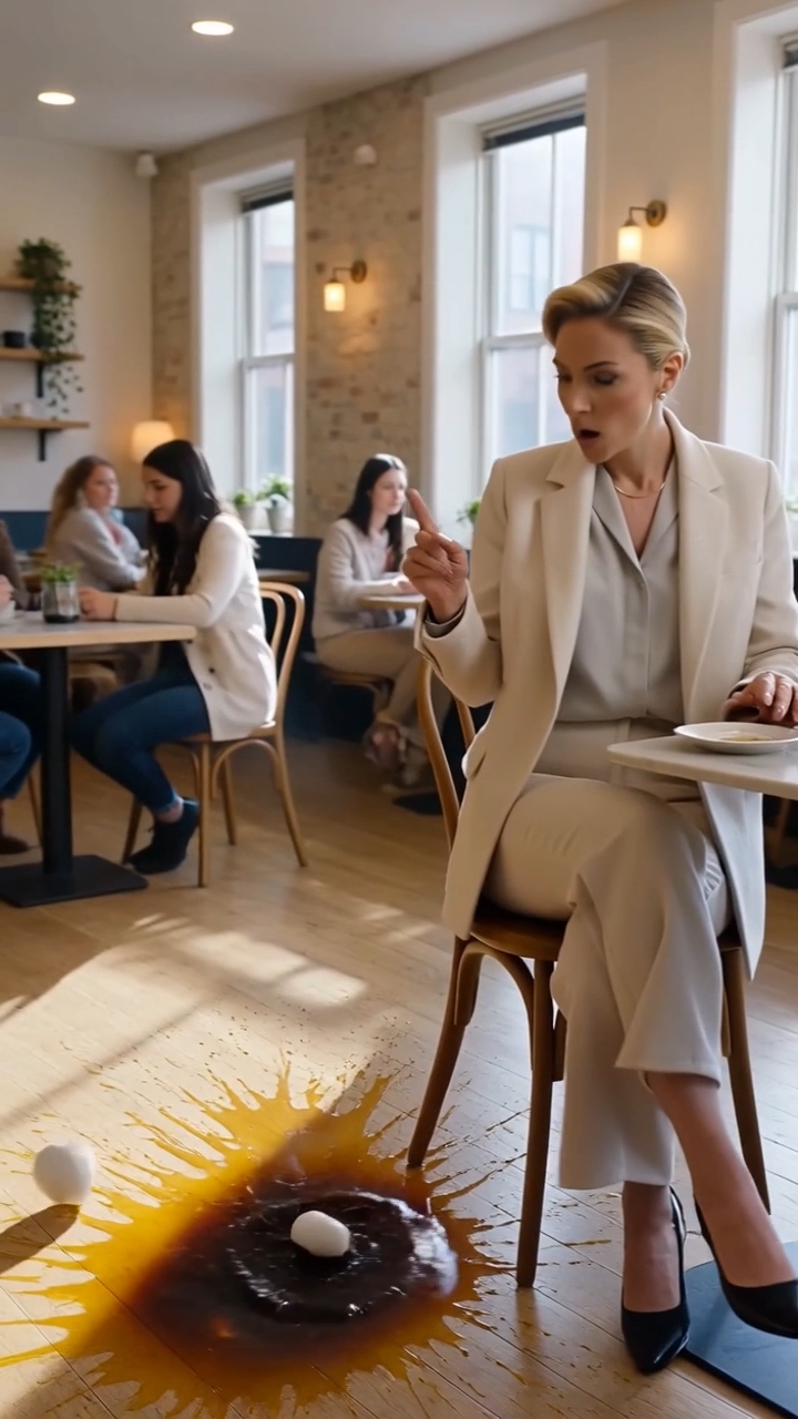 A Clumsy Barista Violently Slaps a Hot Coffee Out of a Wealthy Customer's Hand Only to Reveal a Horrifying and Deadly Assassination Plot in Plain Sight