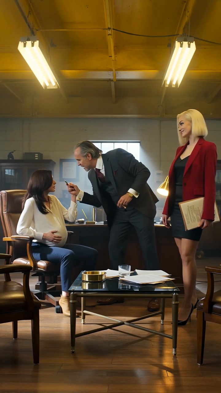 An Arrogant Ex-Husband Tries to Shred His Pregnant Wife's Shares in a Ruthless Trap Only to Be Strangled by His Own Tie and Exposed as Sterile