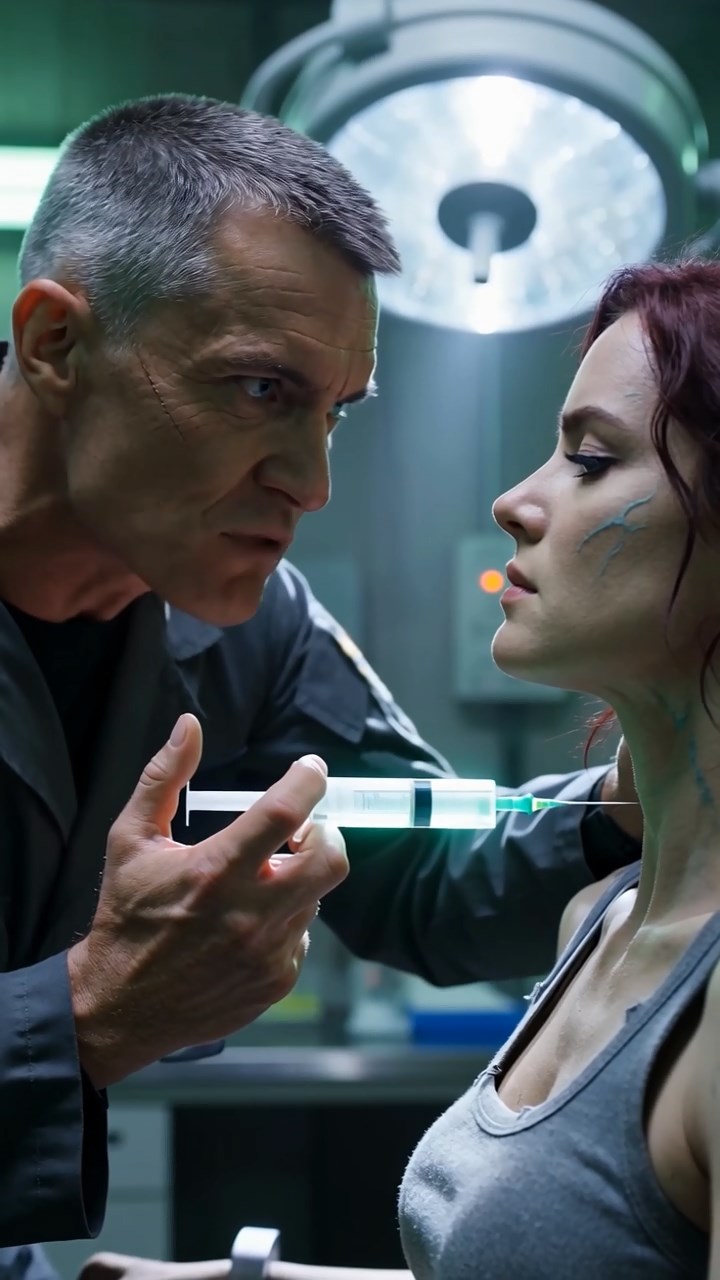 A Sadistic US Military Bio-Lab Major Forces Mutagenic Serums on a Female Soldier Gaslighting Her That Her Weak Psyche Is Creating Monster Hallucinations