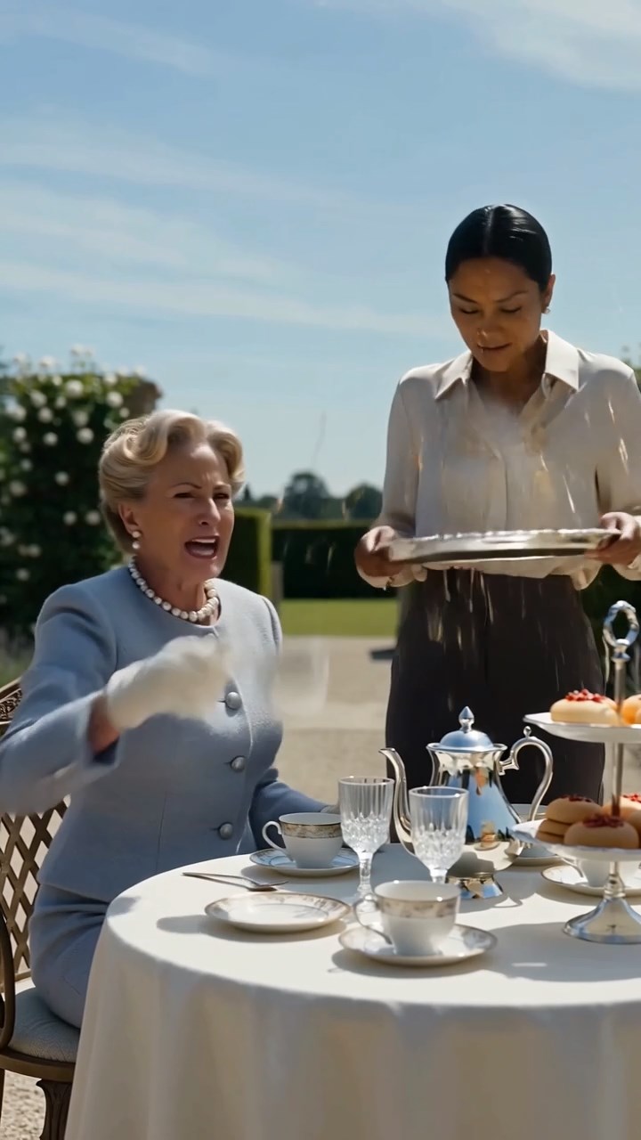 A Cruel Aristocratic Matriarch Hurls Hot Tea at Her Dedicated Daughter-in-Law Only to Stun the Entire Estate by Revealing Herself as an Undercover Federal Prosecutor