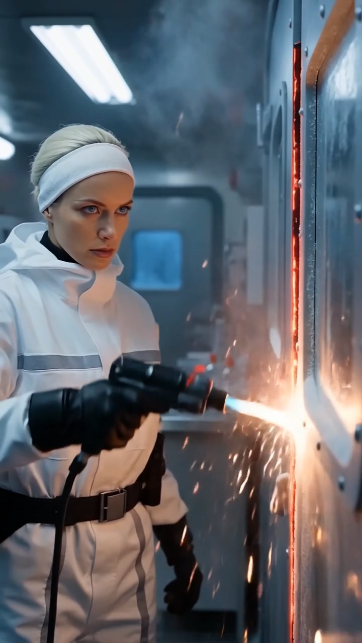 A Tyrannical Arctic Base Commander Locks a Female Scientist Inside a Lab Gaslighting Her That Alien Specimen Sightings Are Mere Cabin Fever Hallucinations