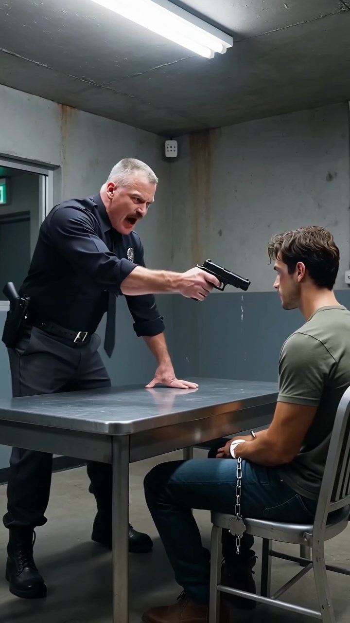 A Corrupt US Police Captain Gaslights a Battered Undercover Detective in a Black Site Only to Be Subdued and Broadcasted Live to Internal Affairs