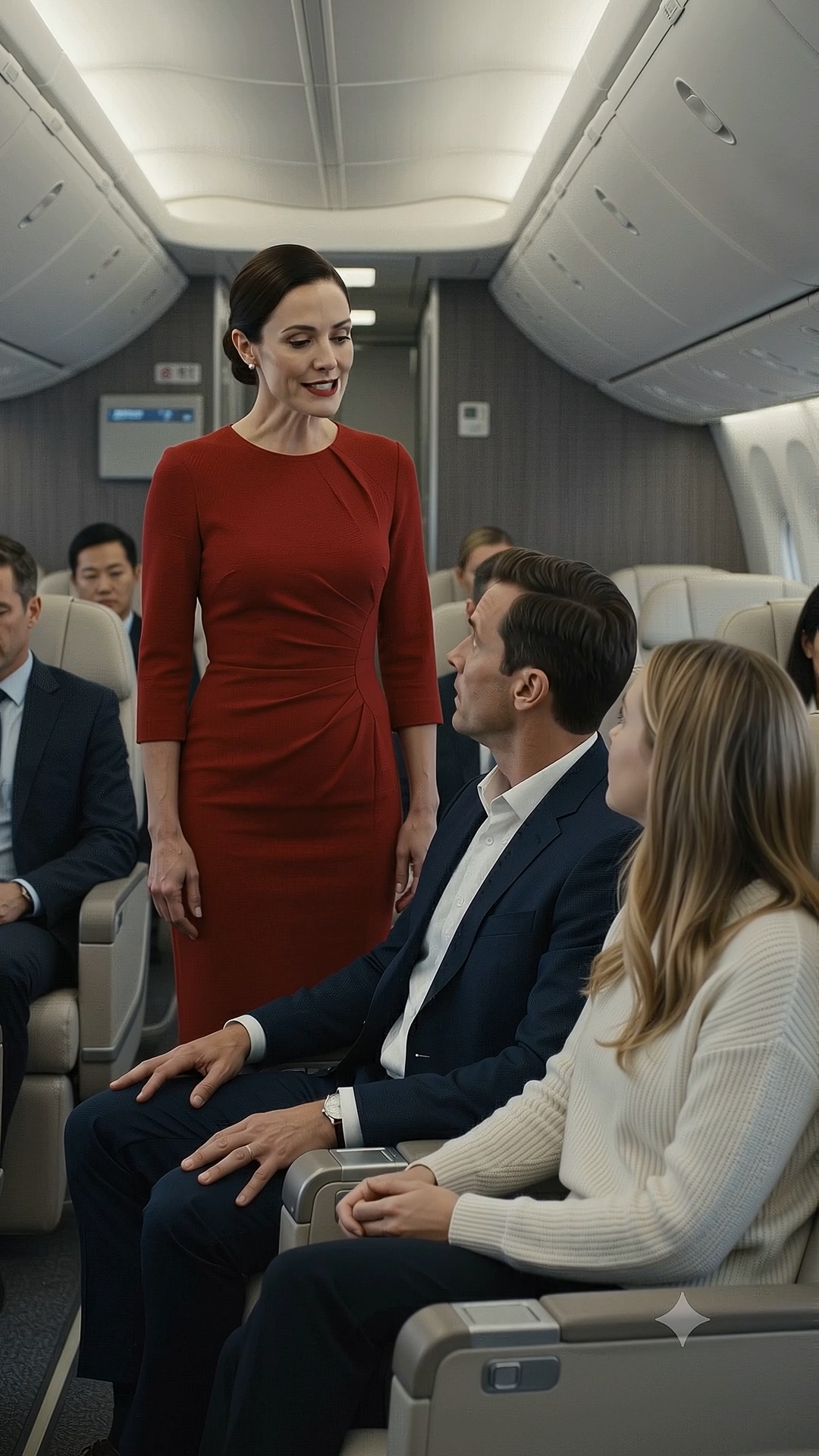 She Caught Her Husband With Another Woman at 30,000 Feet—Then One Phone Call Destroyed His Empire