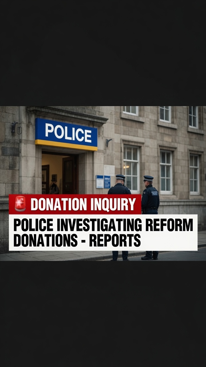 🚨 INVESTIGATION: Police Probe £500,000 Donations Linked to Reform UK