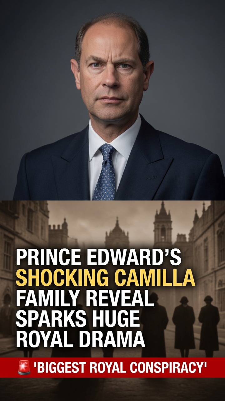 🚨 ROYAL CONSPIRACY: Prince Edward’s Shocking Reveal About Camilla Sparks Palace Crisis