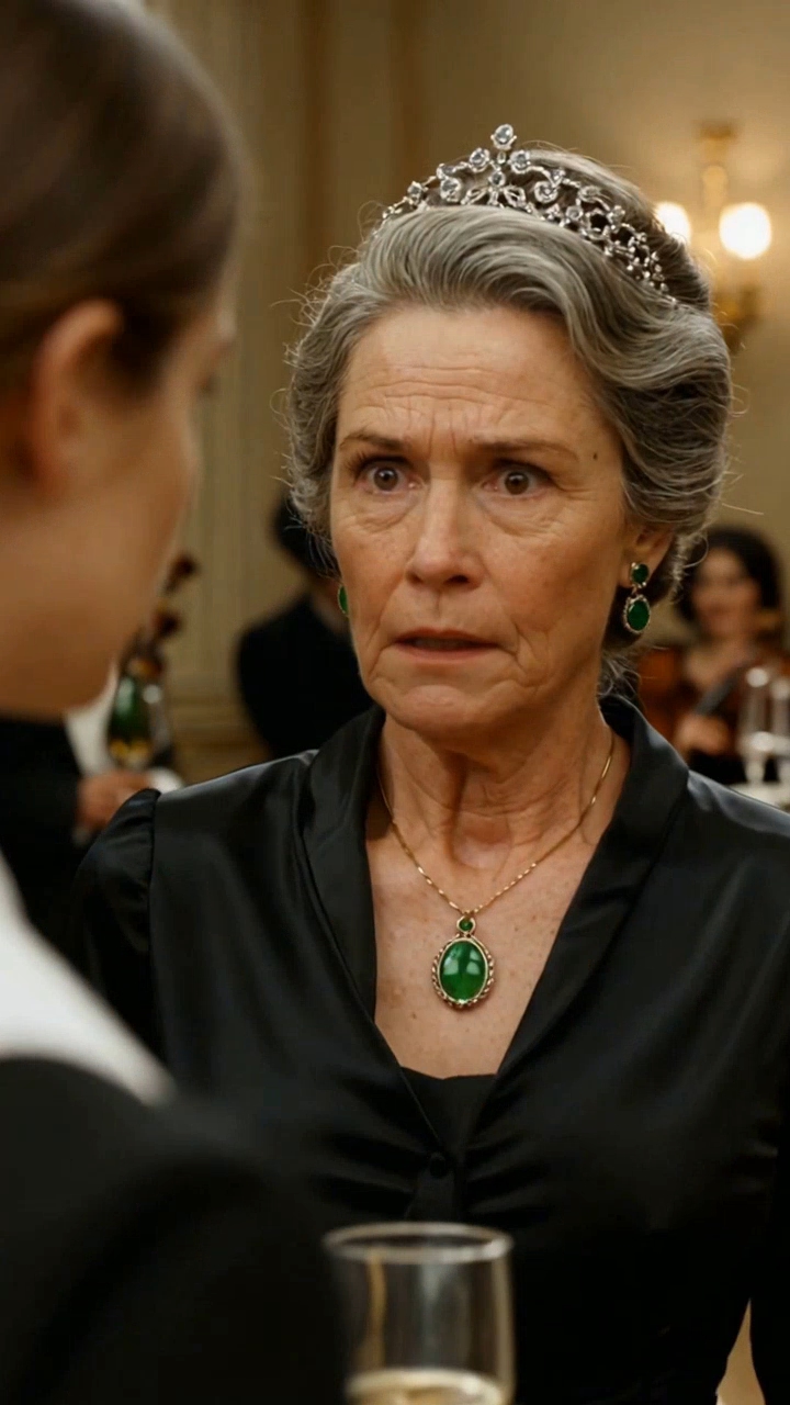 She Served Champagne at a Charity Gala—Until One Necklace Exposed a 24-Year Family Secret