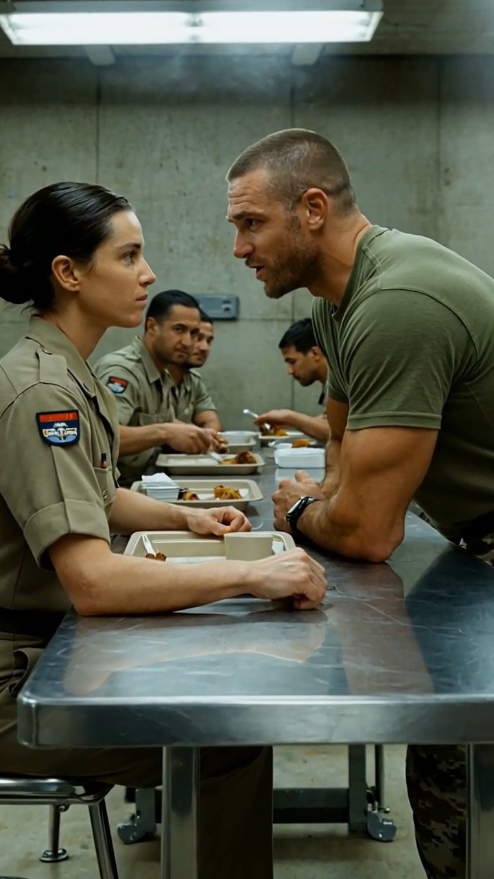 The Sergeant Humiliated Her in Front of the Entire Mess Hall—Then a Four-Star Admiral Walked In