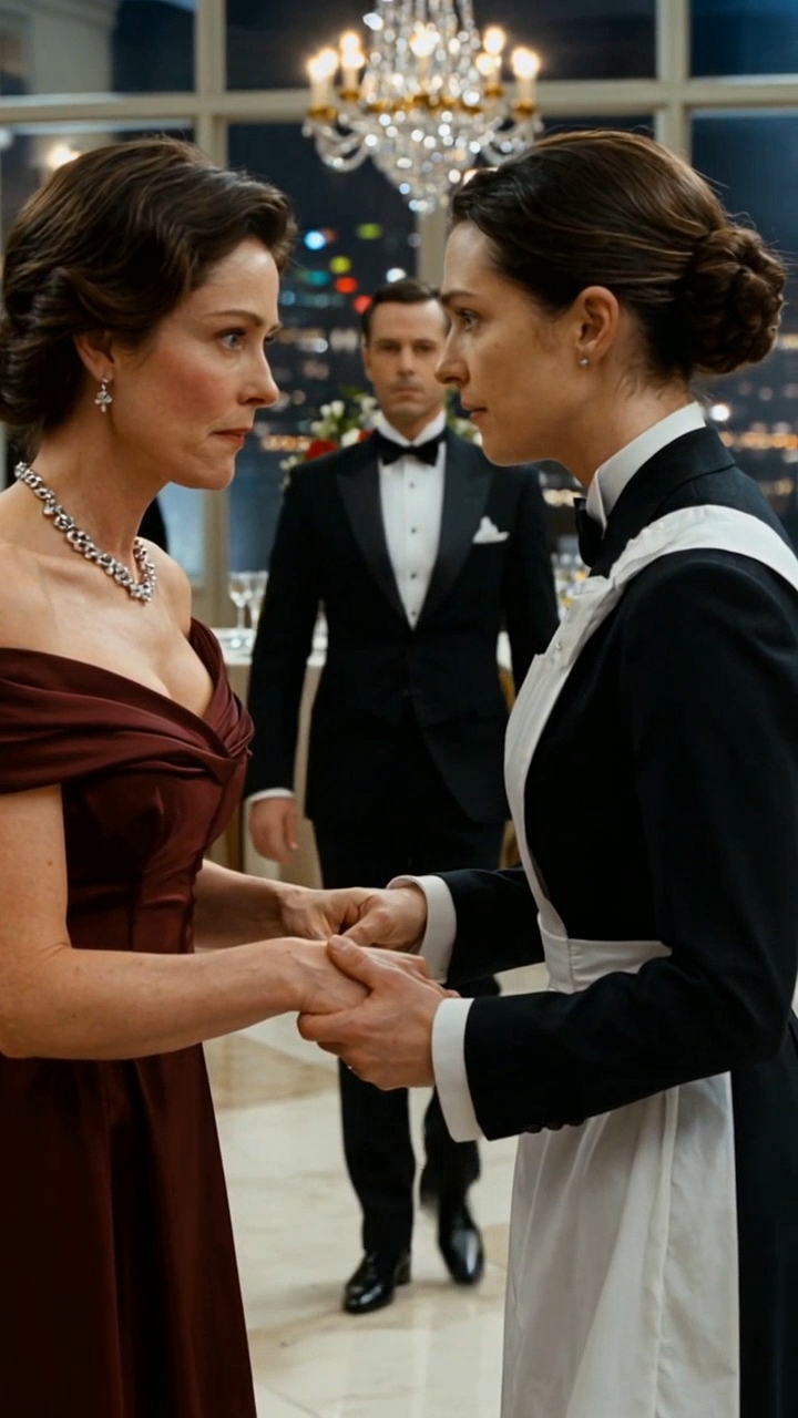 The Maid Slapped a Billionaire’s Fiancée in Front of 200 Guests—Then the Security Footage Exposed Everything