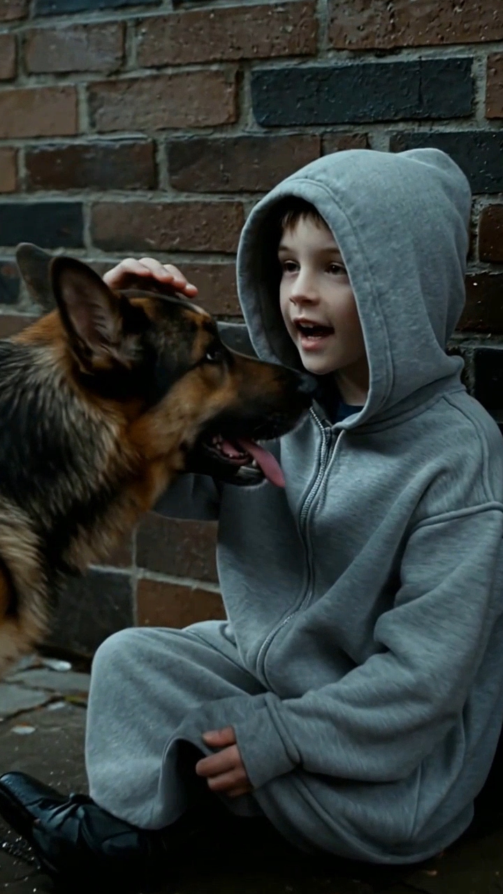 A Police Dog Refused to Leave a Homeless Boy—Then the Officer Heard His Mother’s Name