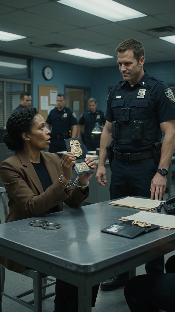 The Officer Thought She Was Powerless—Until the Entire Precinct Recognized Her Badge