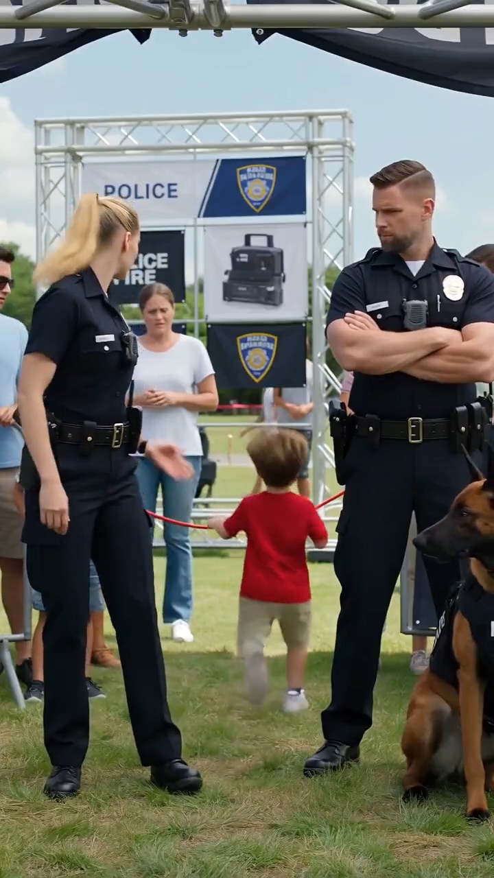 A Hero at the Fair: The Jaw-Dropping Moment a Police K-9 Tackled a Child to Save His Life