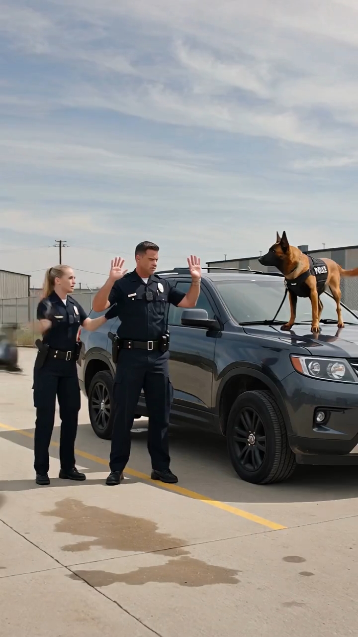 The Hood Ornament Hero: How a Police K-9's Bizarre Move Flushed Out Three Hidden Fugitives