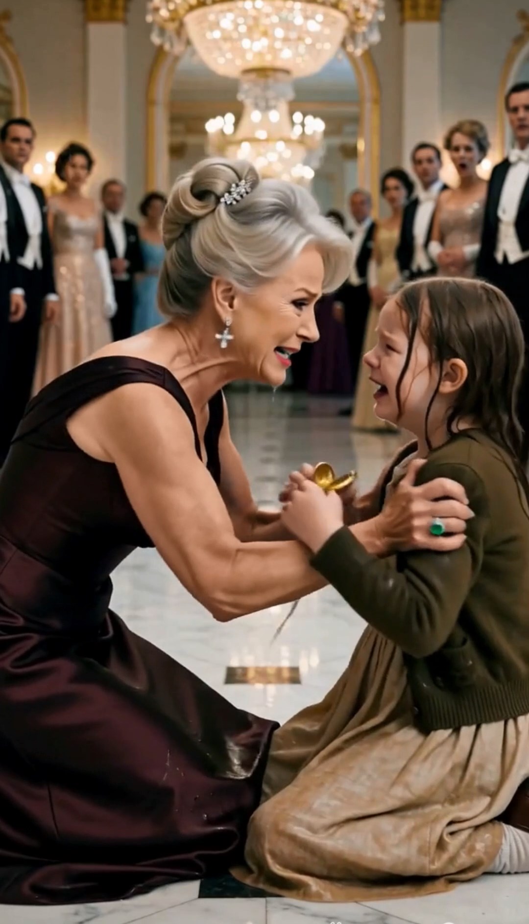 Billionaire Throws Water at a “Thief” — Then a Gold Locket Reveals the Child She Never Knew Existed
