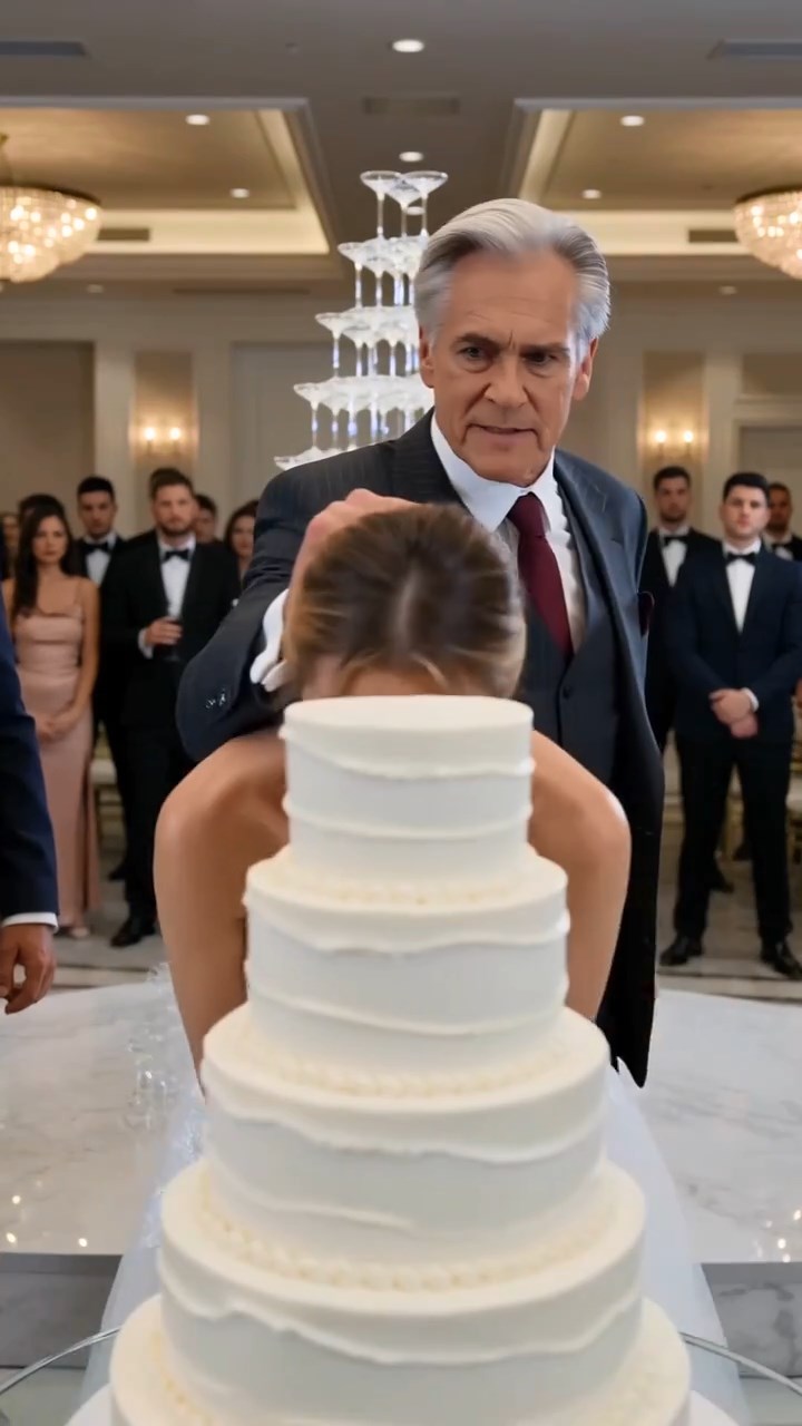 His Father Smashed Her Face Into the Engagement Cake—Then the Groom Slapped Her Dad Without Knowing Who Owned Everything