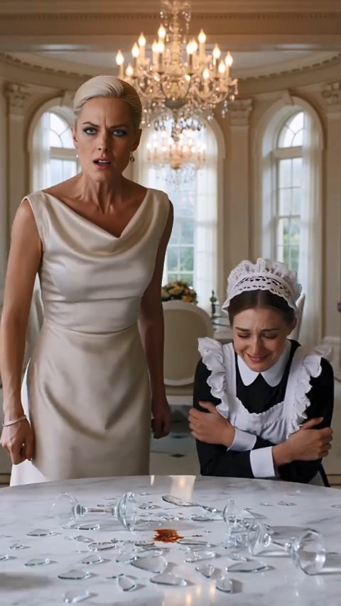 She Grabbed the Maid’s Bleeding Wrist at Their Rehearsal Dinner—Then Her Billionaire Fiancé Put His Ring on the Table