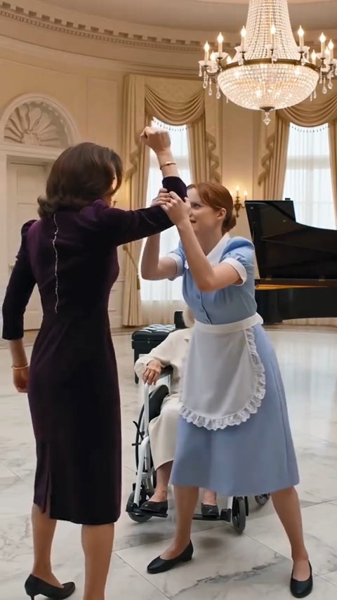 The Maid Who Stopped a Slap—Then the Man Beside the Piano Revealed Who the Woman in the Wheelchair Really Was
