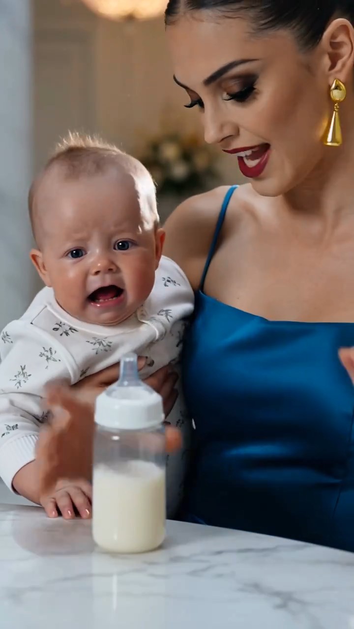 A Maid Saw a Woman Poisoning a Baby’s Bottle—Then the Child’s Billionaire Father Walked Through the Door