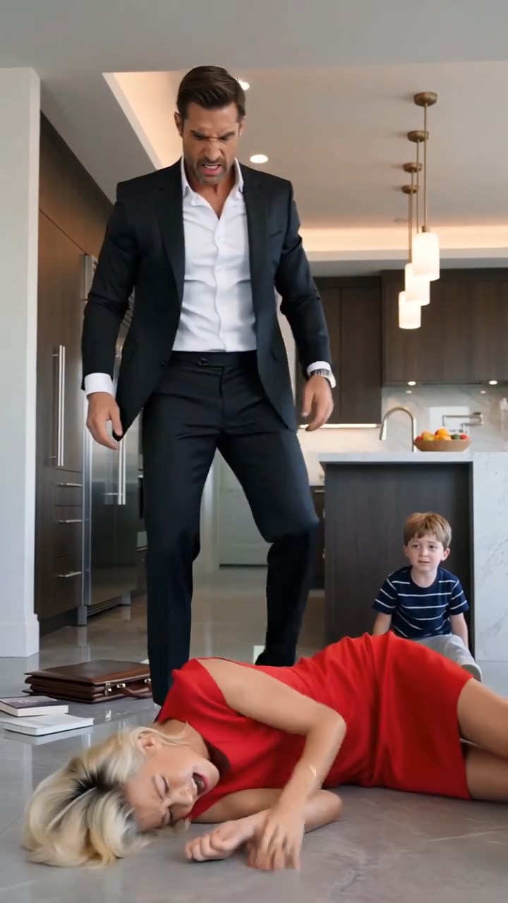 He Came Home Early—and Found His Wife Pinning His Terrified Son to the Kitchen Floor