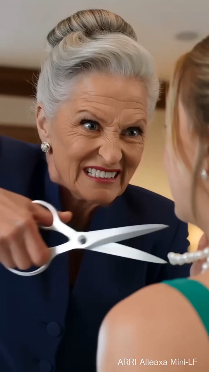 She Cut Her Daughter-in-Law’s Pearls—Then Shoved Her Off the Balcony. She Never Expected Her Son to See What Happened Next