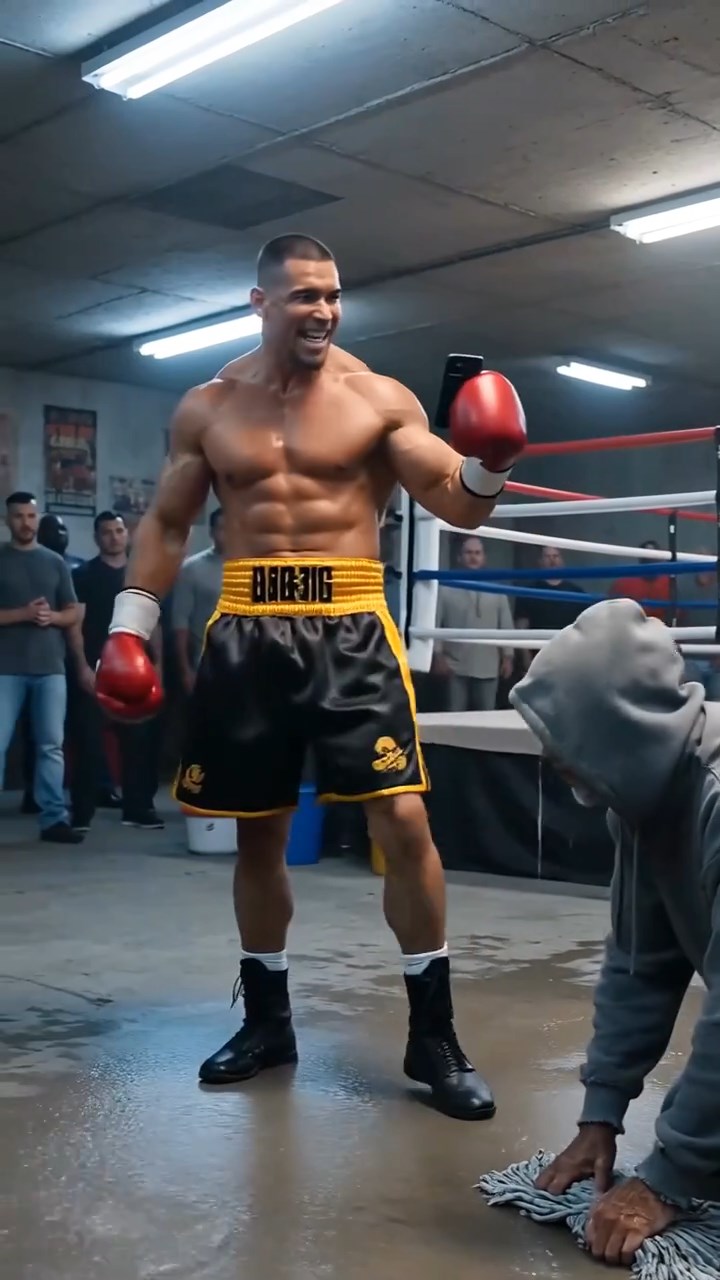 The Janitor Everyone Mocked—Until One Punch Revealed Who He Really Was
