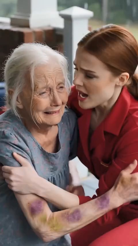 She Came Home in a Red Uniform—Then Found Her Mother on Her Knees