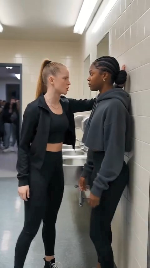SHE REPORTED THE SCHOOL’S MOST FEARED BULLY—THE NEXT MORNING, THE GIRL WAS WAITING FOR HER OUTSIDE THE BATHROOM