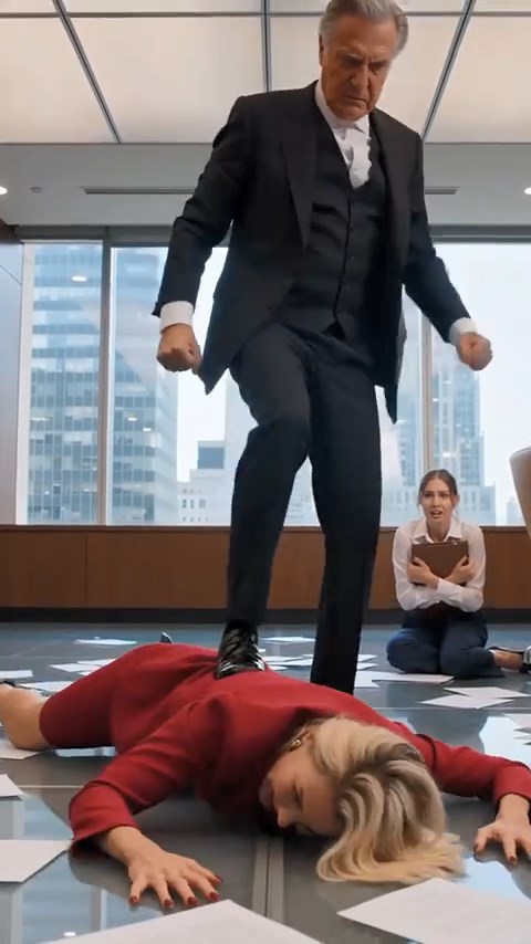 The CEO Walked Into His Boardroom and Saw HR Beating a Young Employee — What Happened Next Silenced the Entire Company