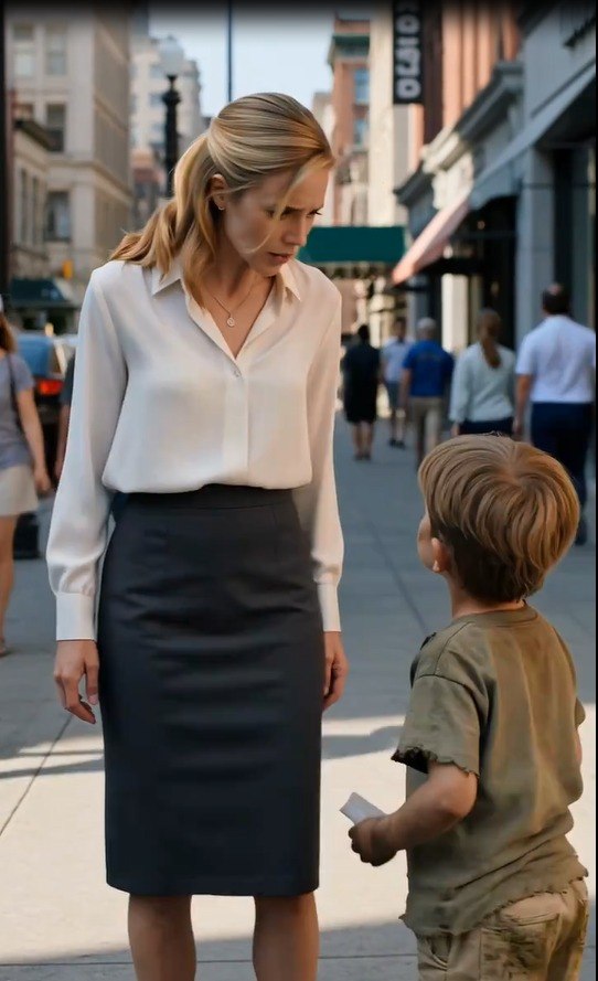 A Homeless Boy Stopped a Billionaire on the Street—Then Showed Her a Photo That Made Her Collapse